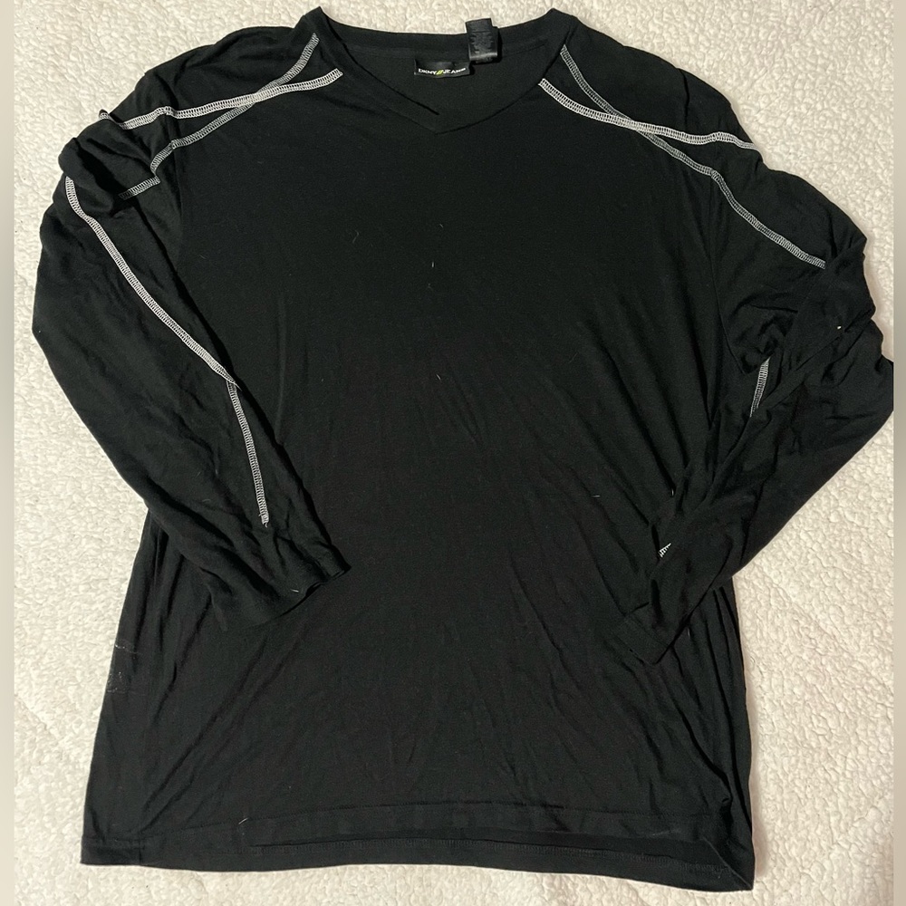 Men’s black long sleeve shirt